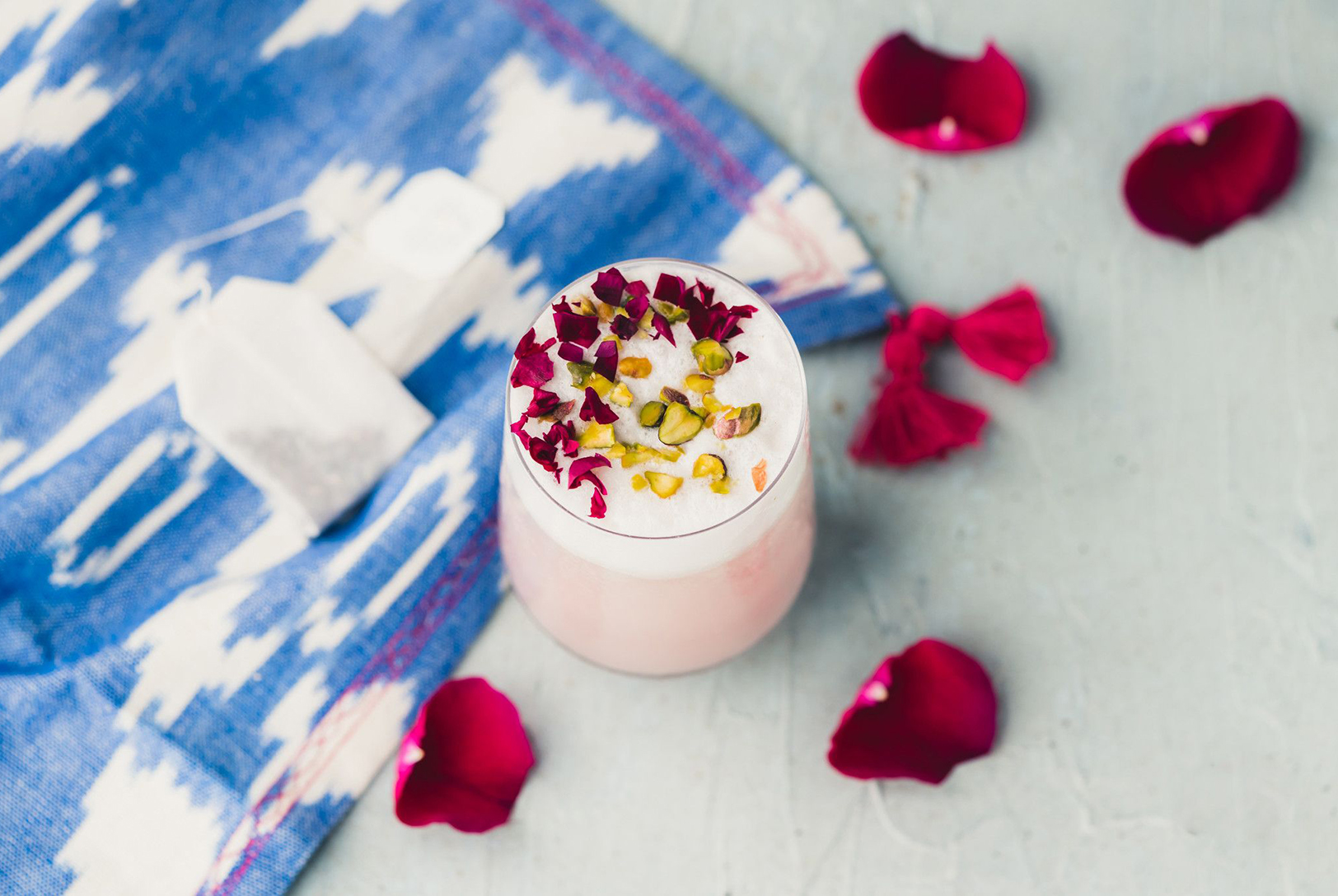 Hibiscus Tea Latte
