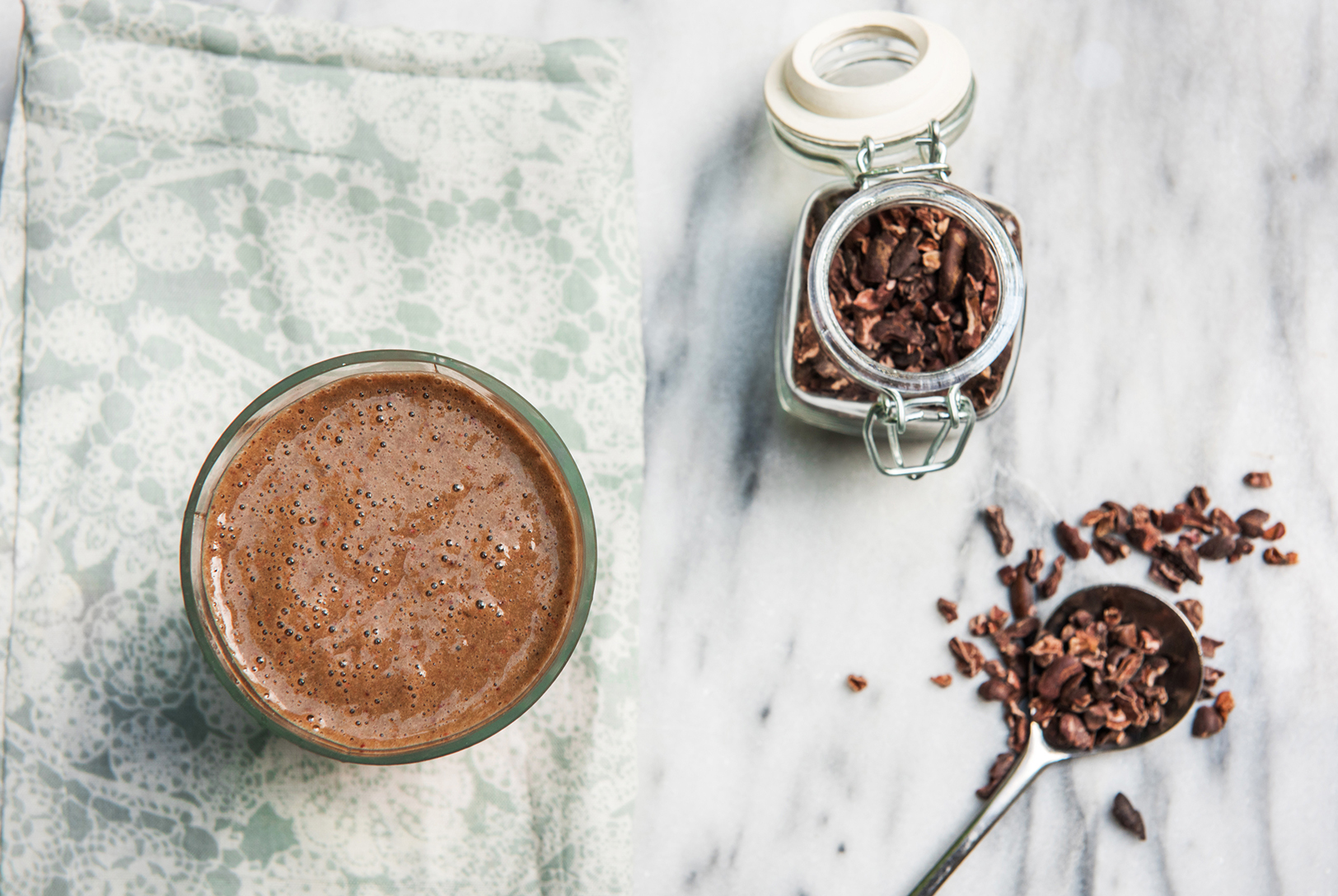 Chocolate Cherry Smoothie