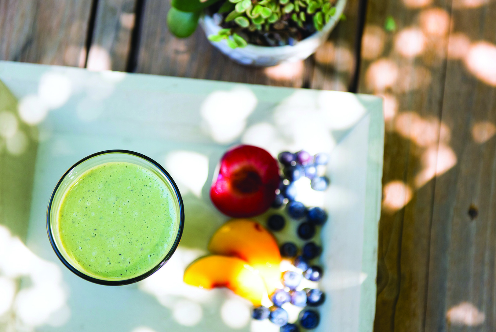 Peach Plum Smoothie