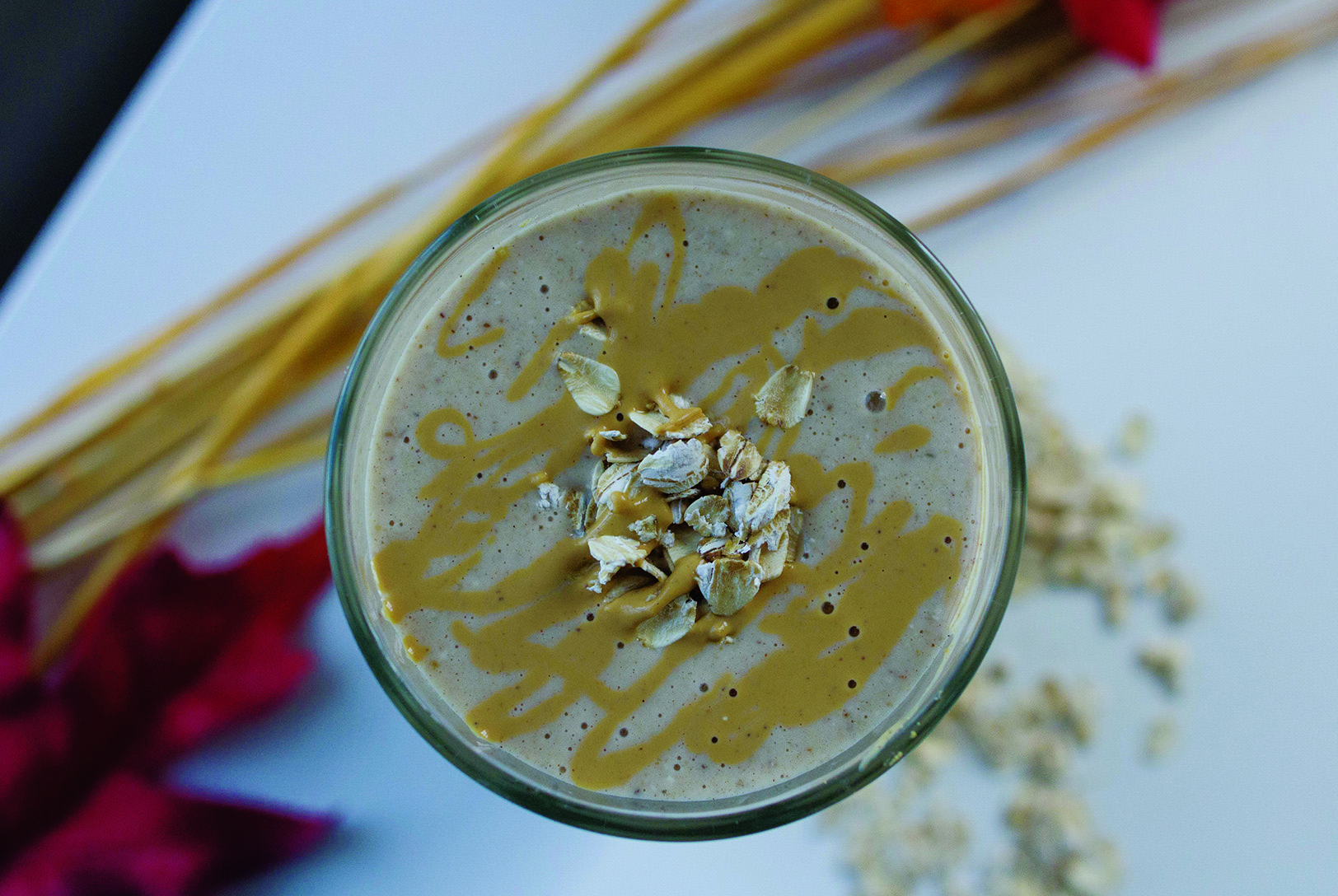 Peanut Butter Oatmeal Smoothie
