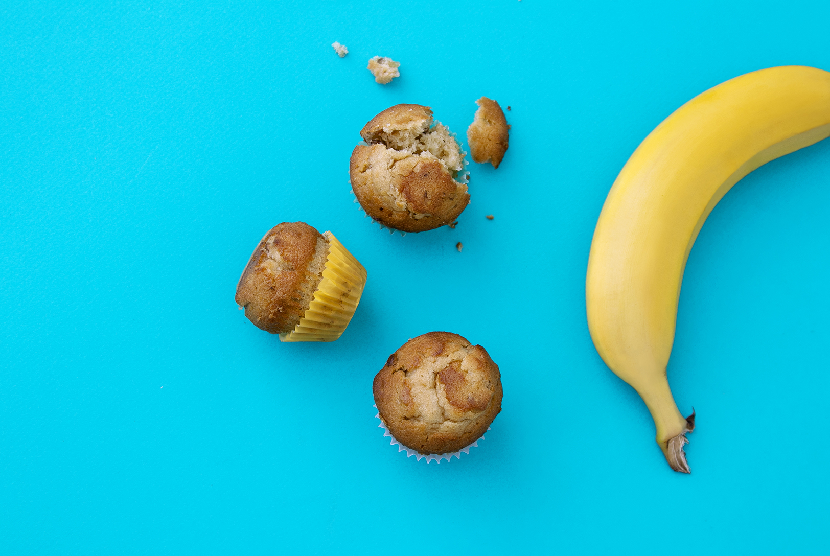 Mini Banana Muffins