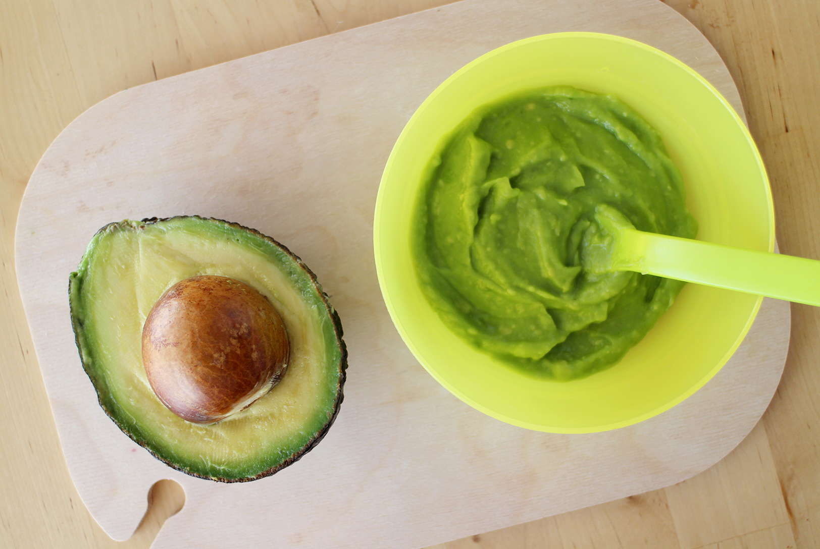 Avocado and Asparagus Puree