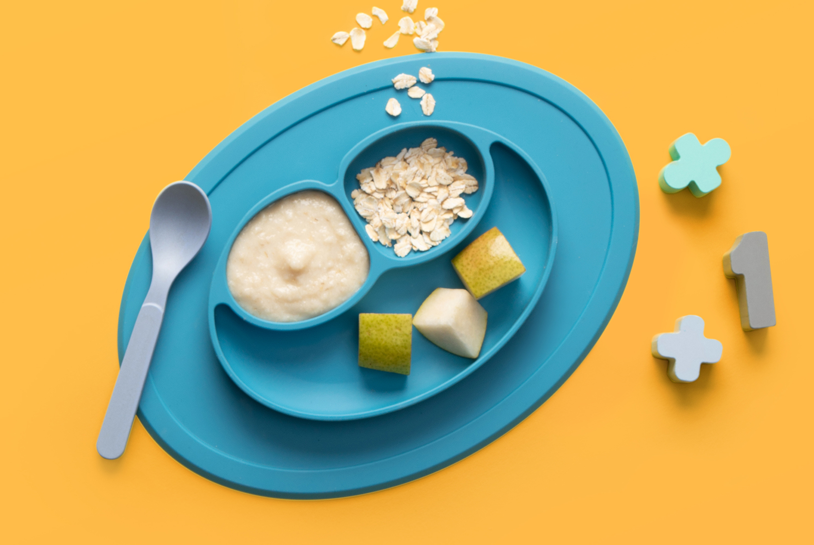 Pear and Oatmeal Puree