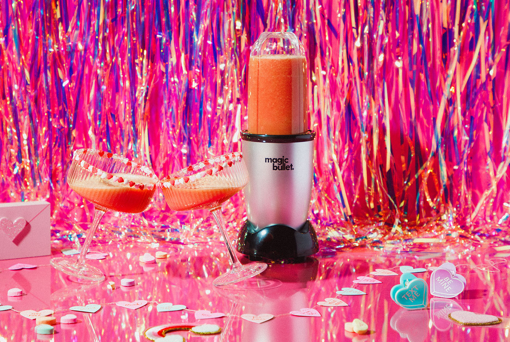 Blended cocktail magic bullet 