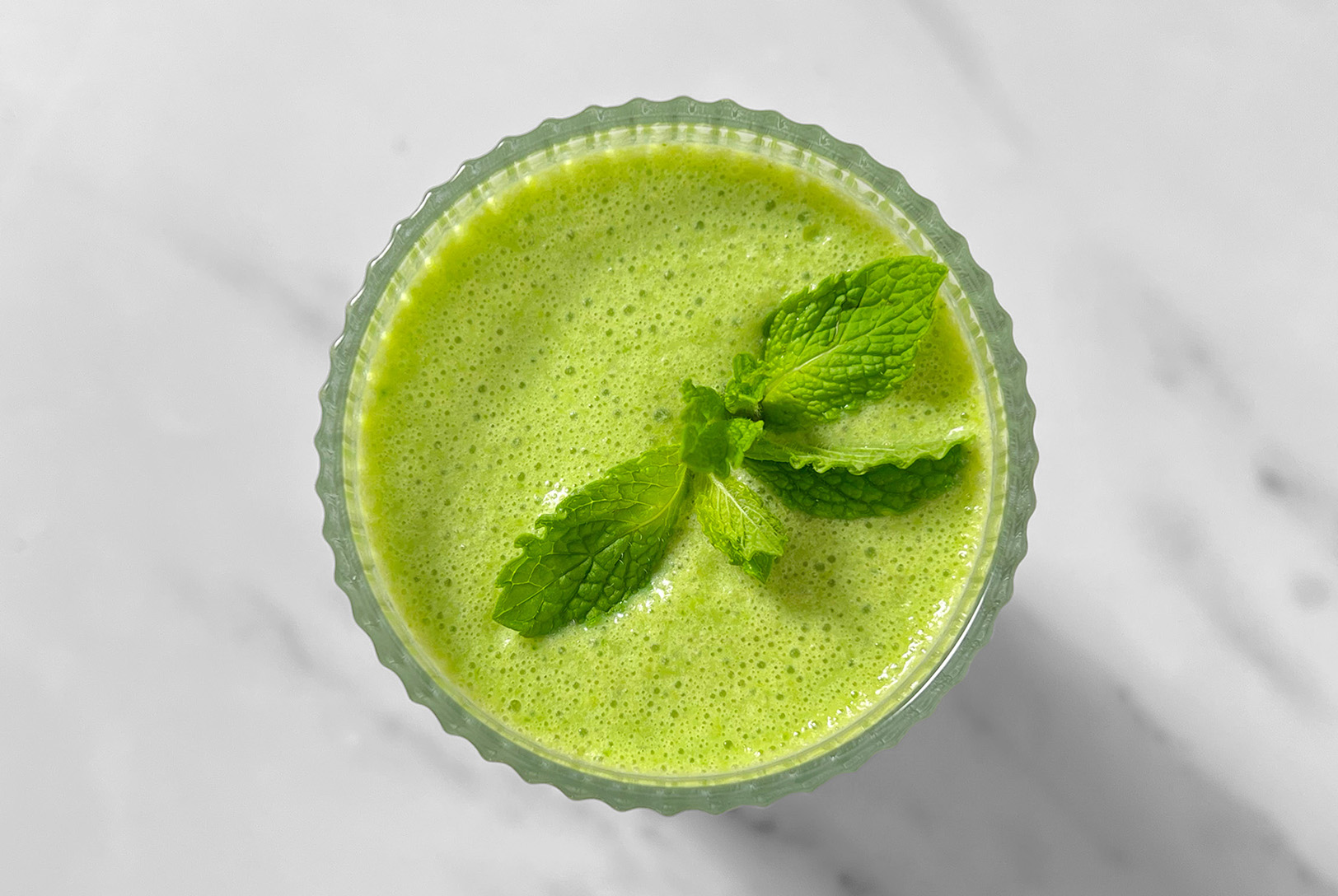 Green Strawberry Smoothie