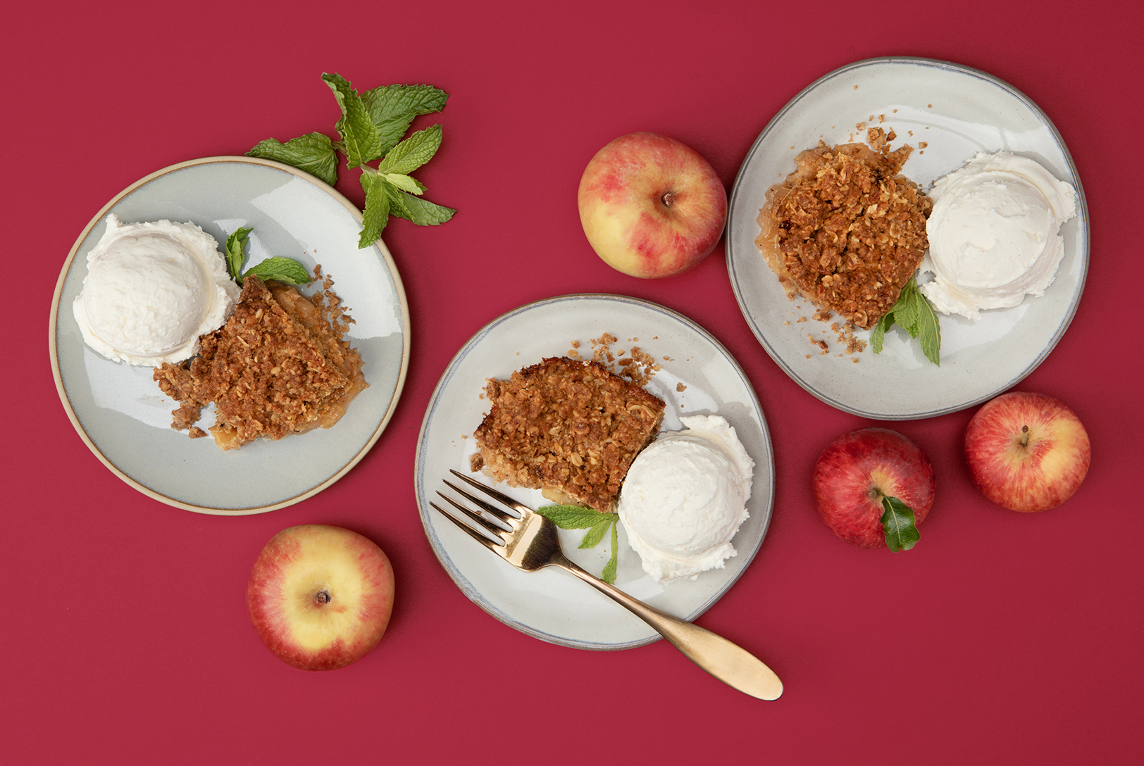 Apple Crumble Pie