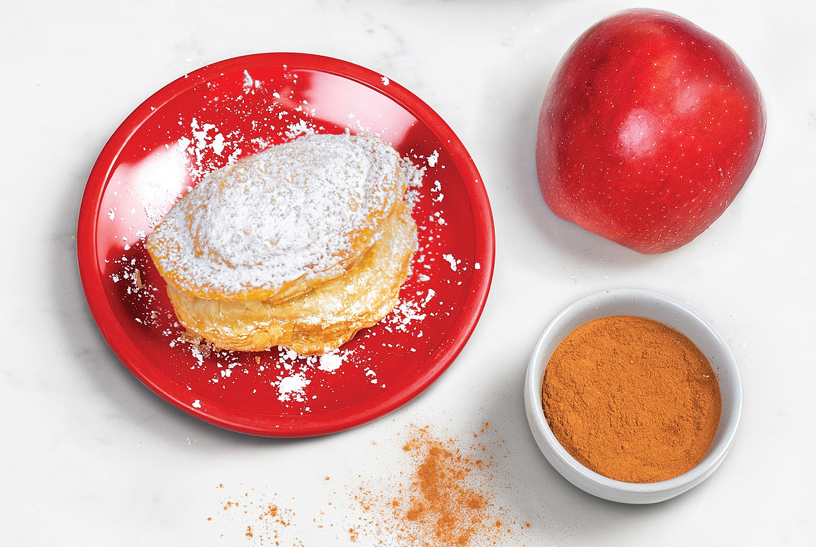Spiced Apple Stuffed Biscuit