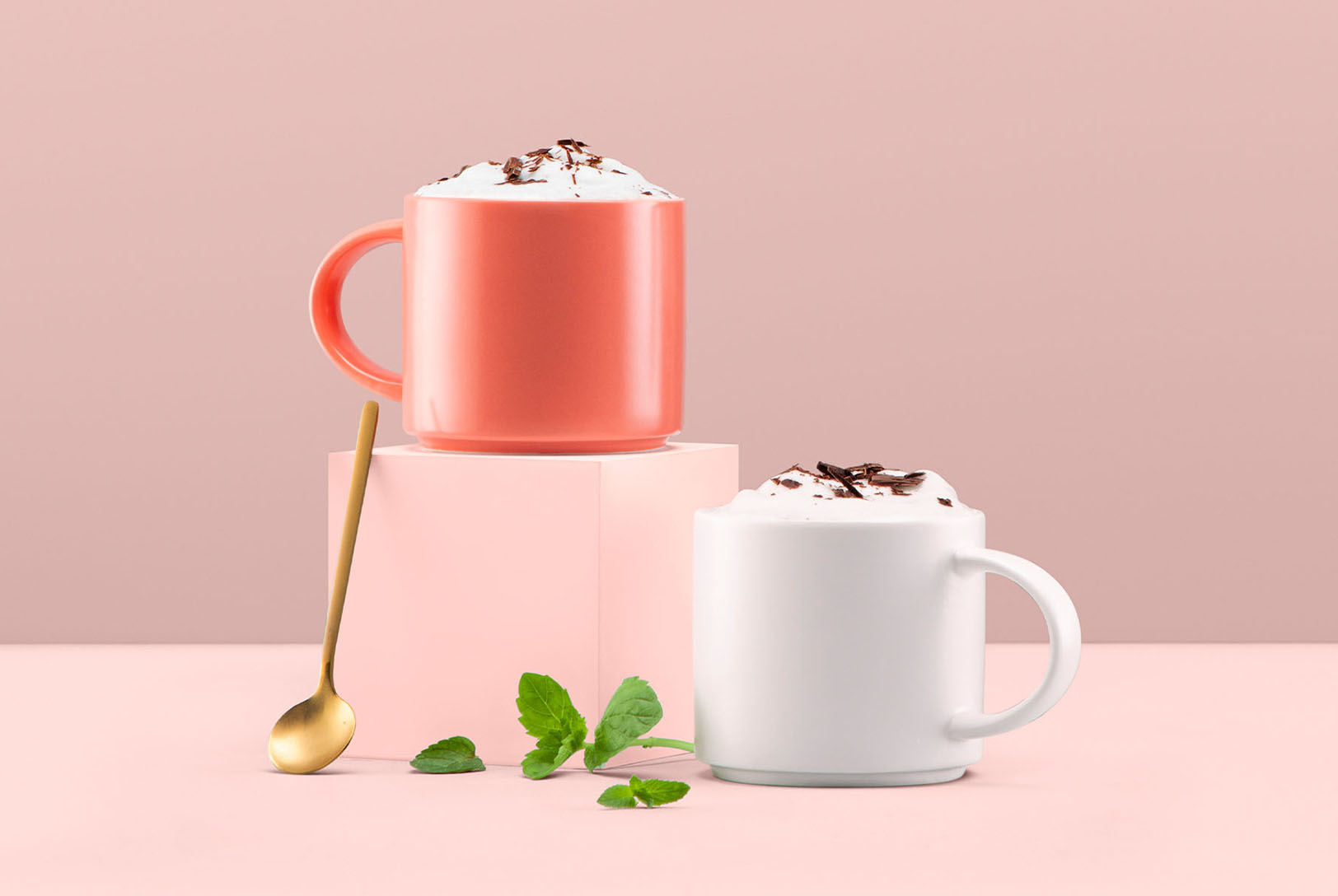 Mocha Peppermint Latte