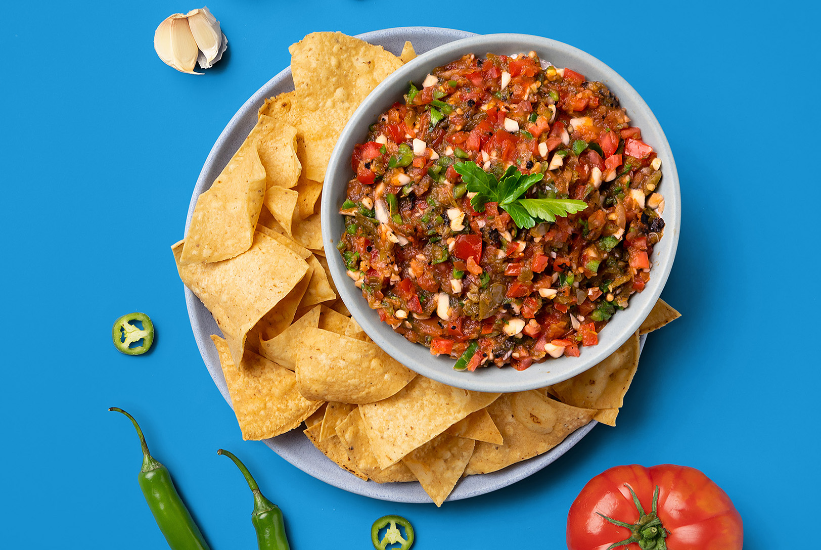 Smoky, Spicy Salsa
