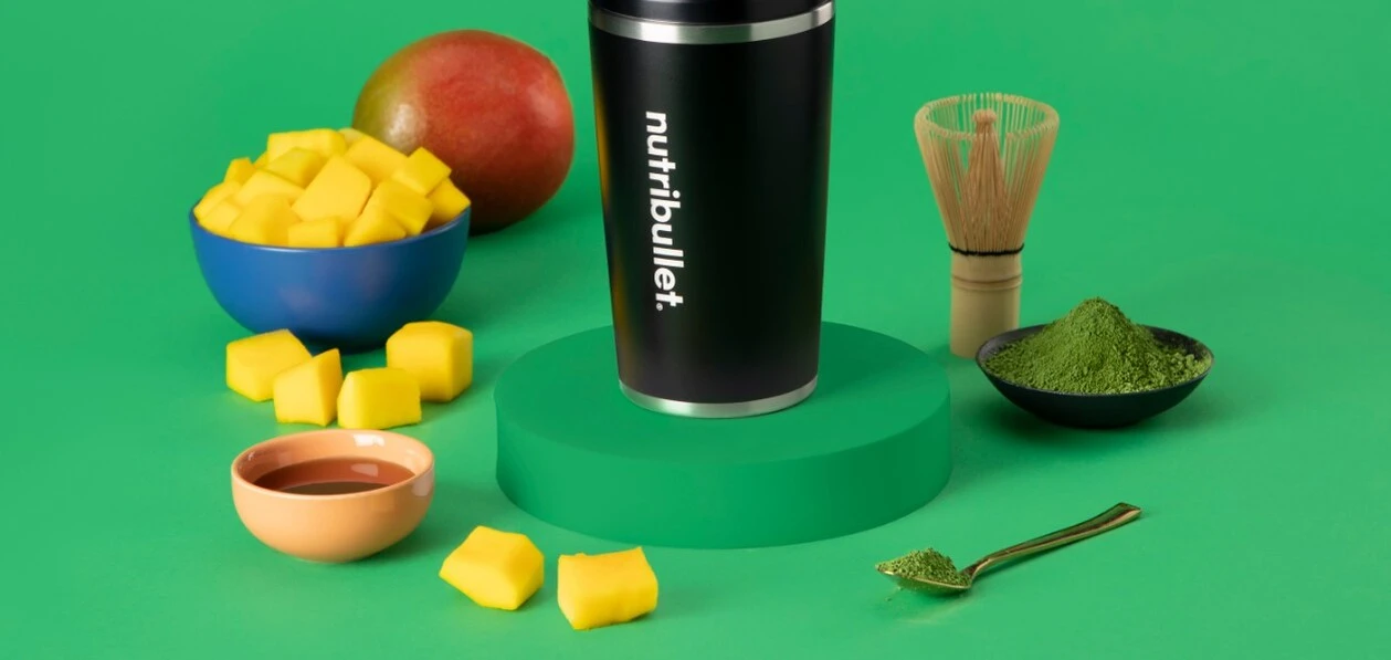 Mango Matcha Frappe Smoothie - Nutribullet
