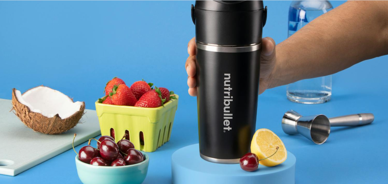 Scarlet Crush Cocktail - Nutribullet